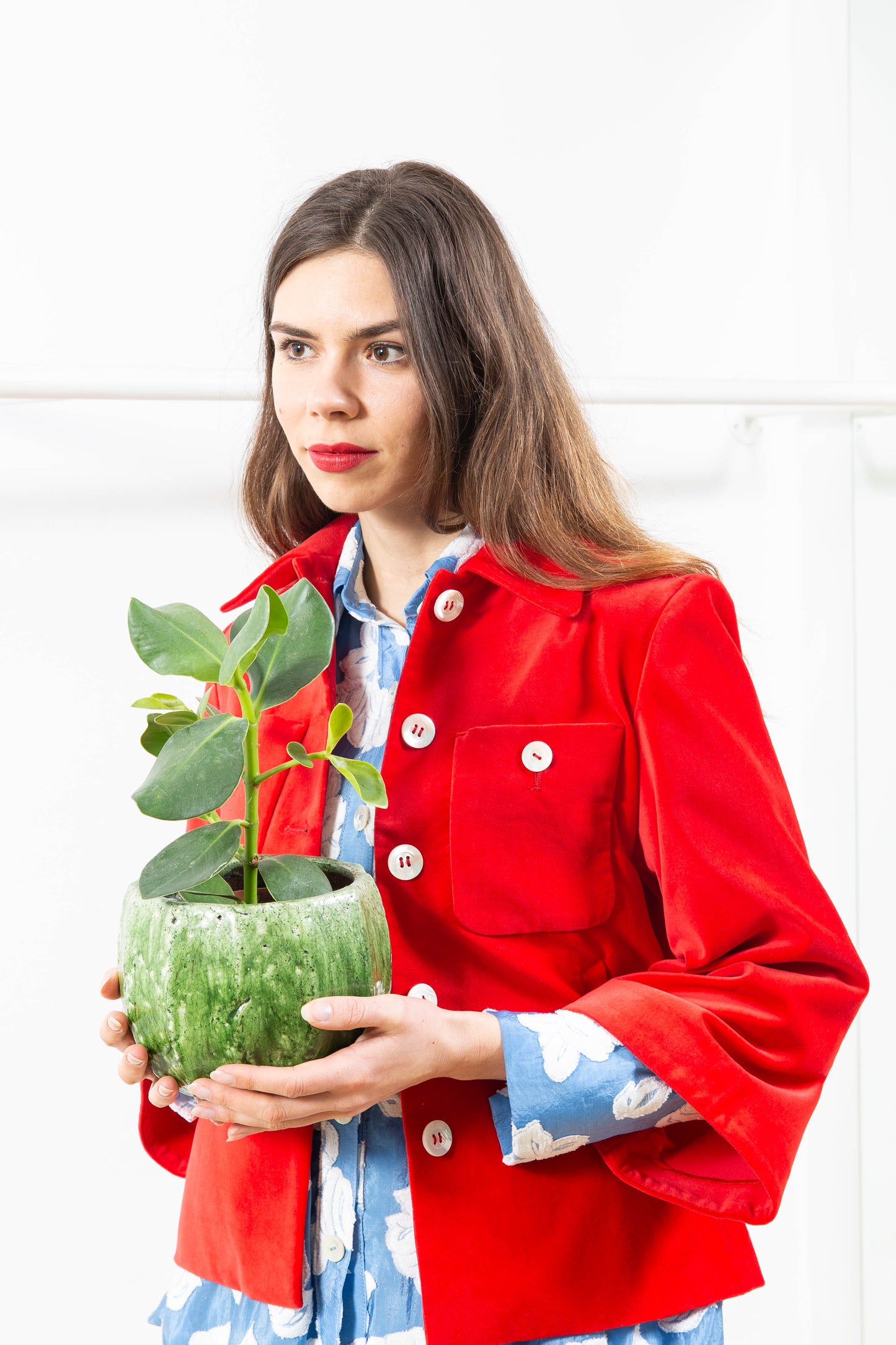 Red Velvet Jacket