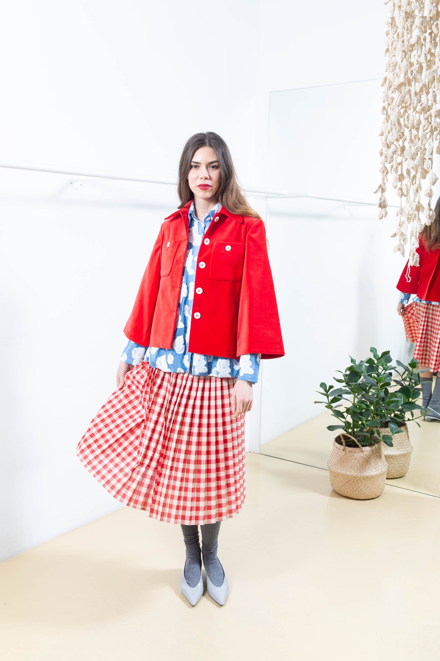 Red Velvet Jacket