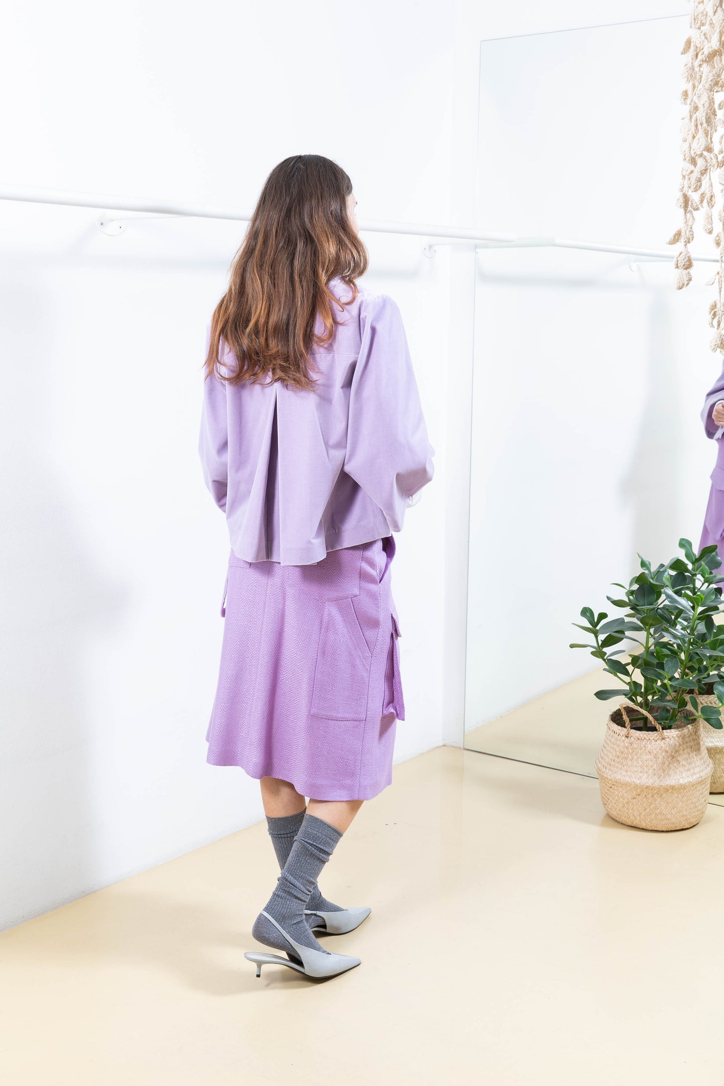 Lavender Velvet Jacket