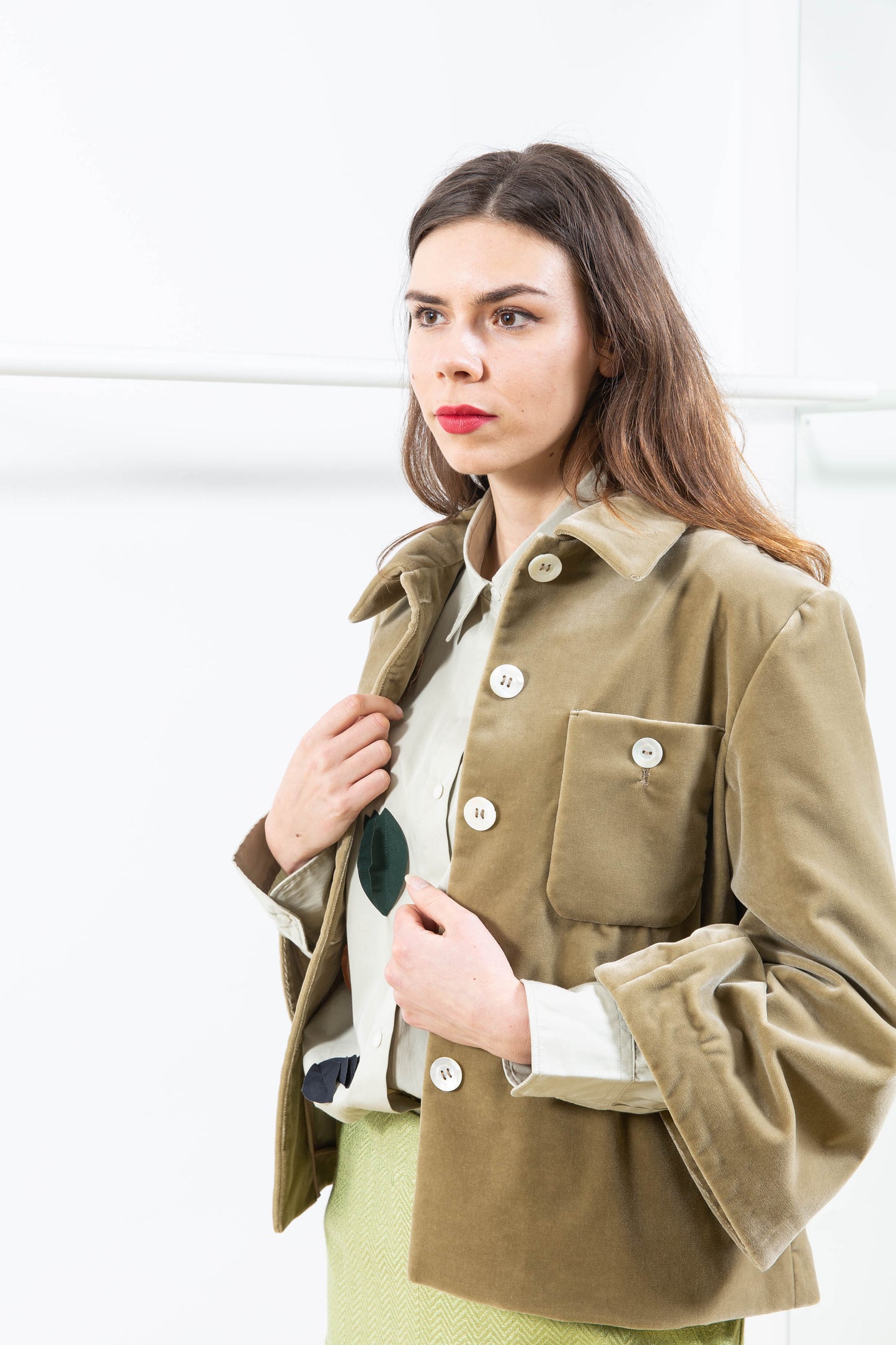 Brown Velvet Jacket